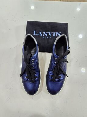 Lanvin Cap Toe Sneakers